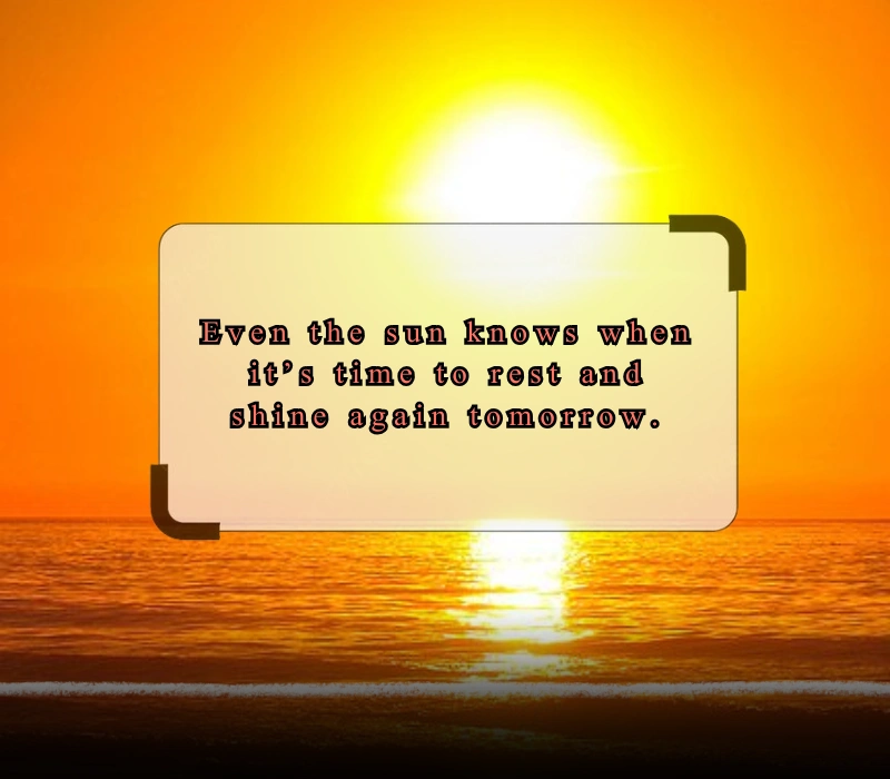 sunset quotes for Instagram
