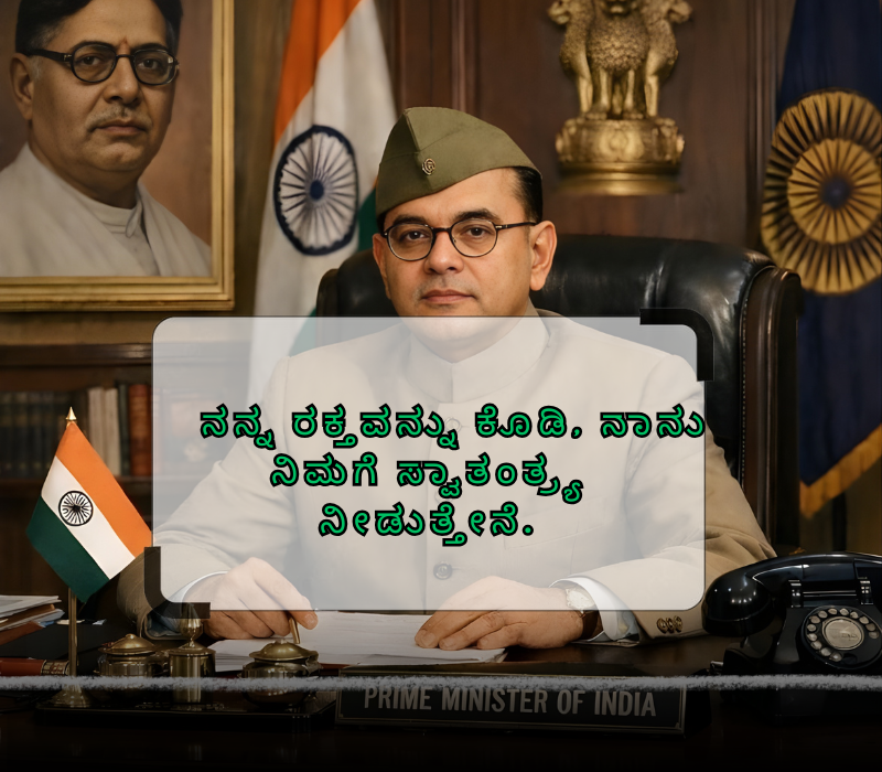 subhash chandra bose quotes