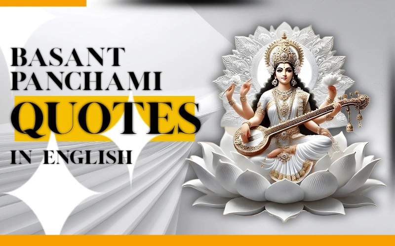 50+ Best Basant Panchami Quotes in English | Caption Frame basant panchami quotes in English