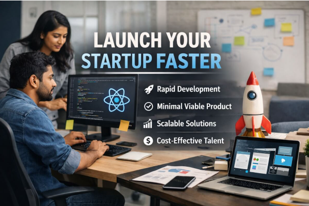 How ReactJS Development Services Help Startups Launch Faster