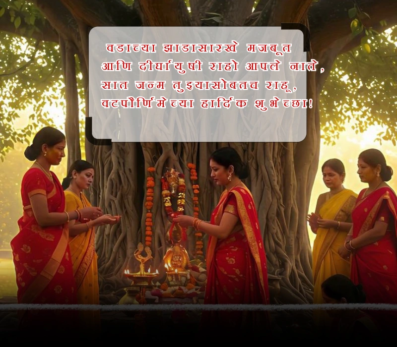vat purnima caption in marathi