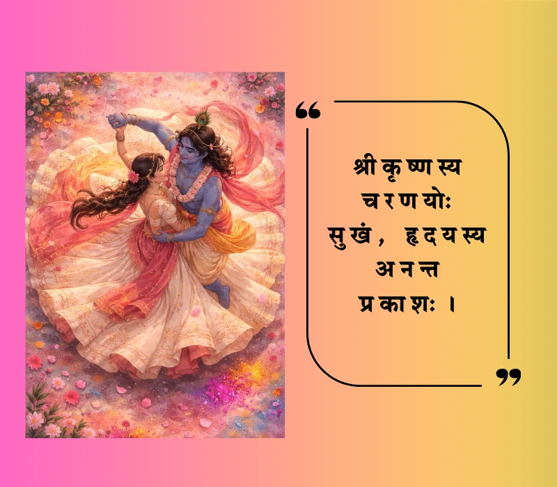krishna bio for instagram in Sanskrit