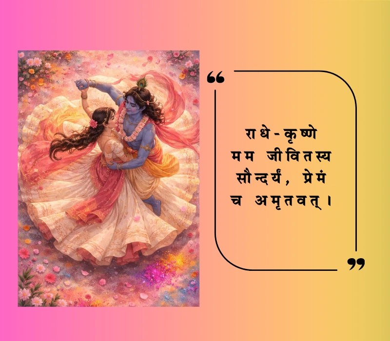 krishna bio for instagram in Sanskrit